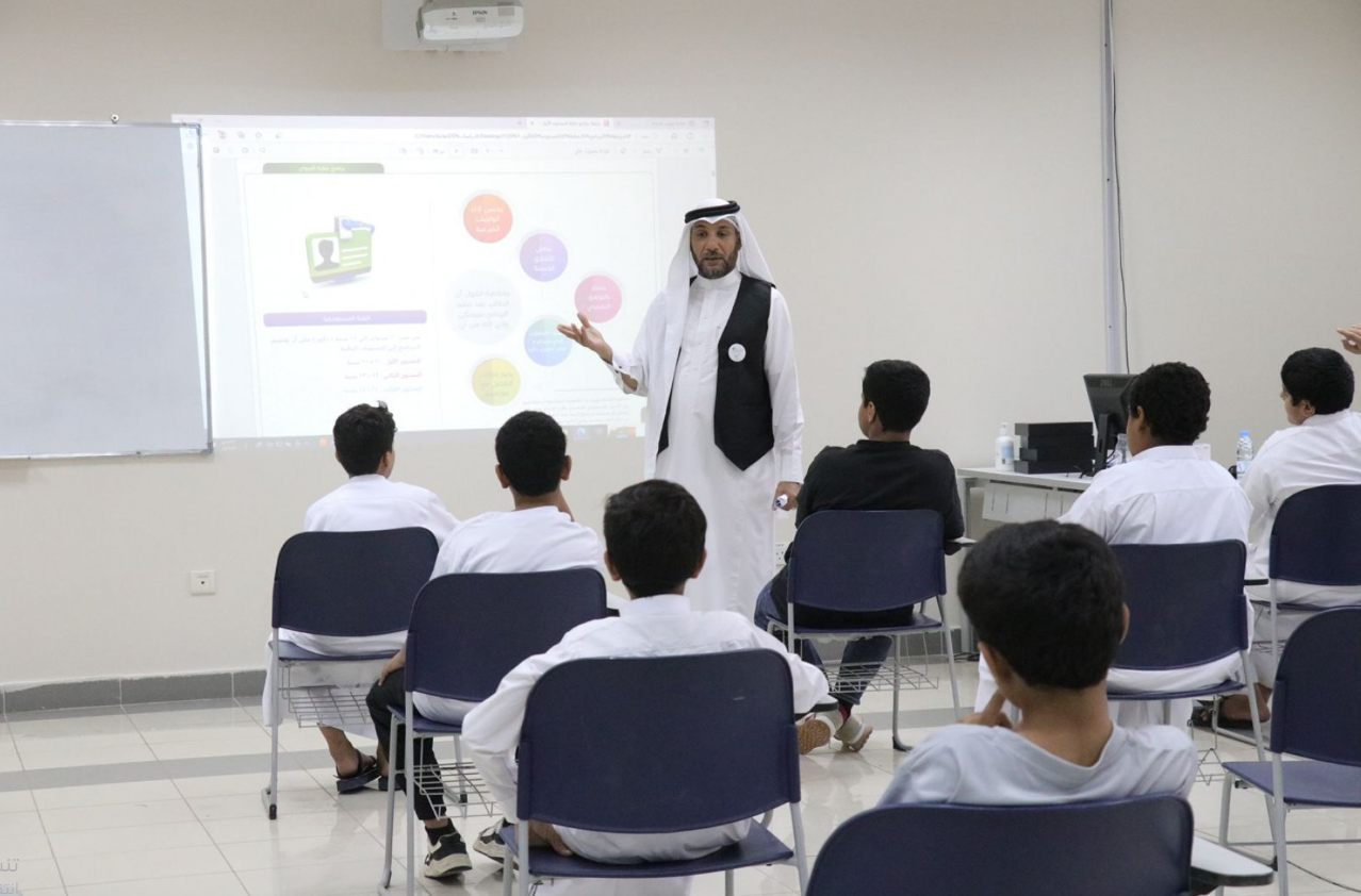 بدء انطلاق برنامج عناية لعدد 21 طالب واستقبالهم والبدء بتنفيذ الخطة التعليمية للأسبوع الأول بمجالي